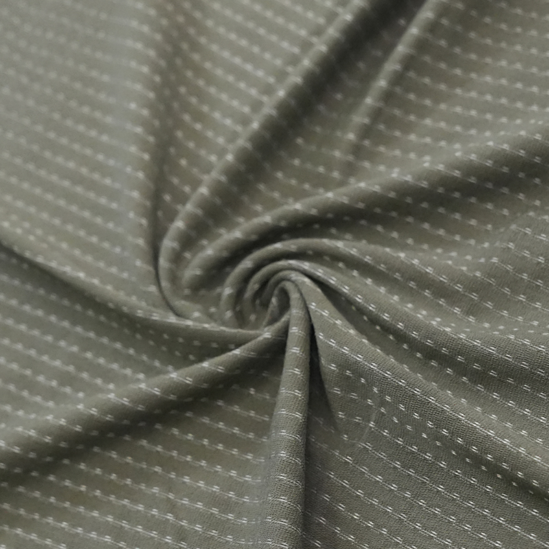 Flammhemmender Strickstoff aus Modacryl-Baumwolle